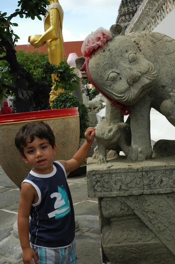 Rahul at Wat Arun